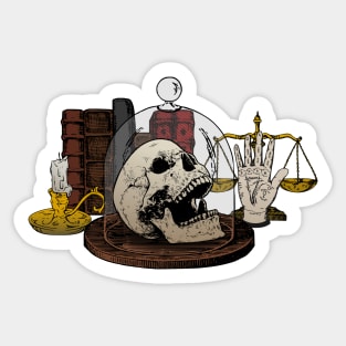 Witch's Desk Sticker